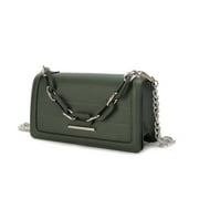 MKF Collection Women's Dora Crossbody Handbag by Mia K. - Olive